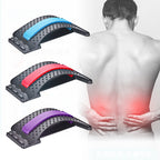 Lumbar Support Back Stretcher – Adjustable Spine Alignment & Pain Relief Device