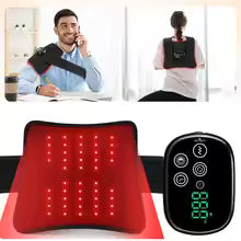 LED Red Light & Near-Infrared Massager Pad