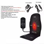 Electric Heating Vibrating Massage Cushion