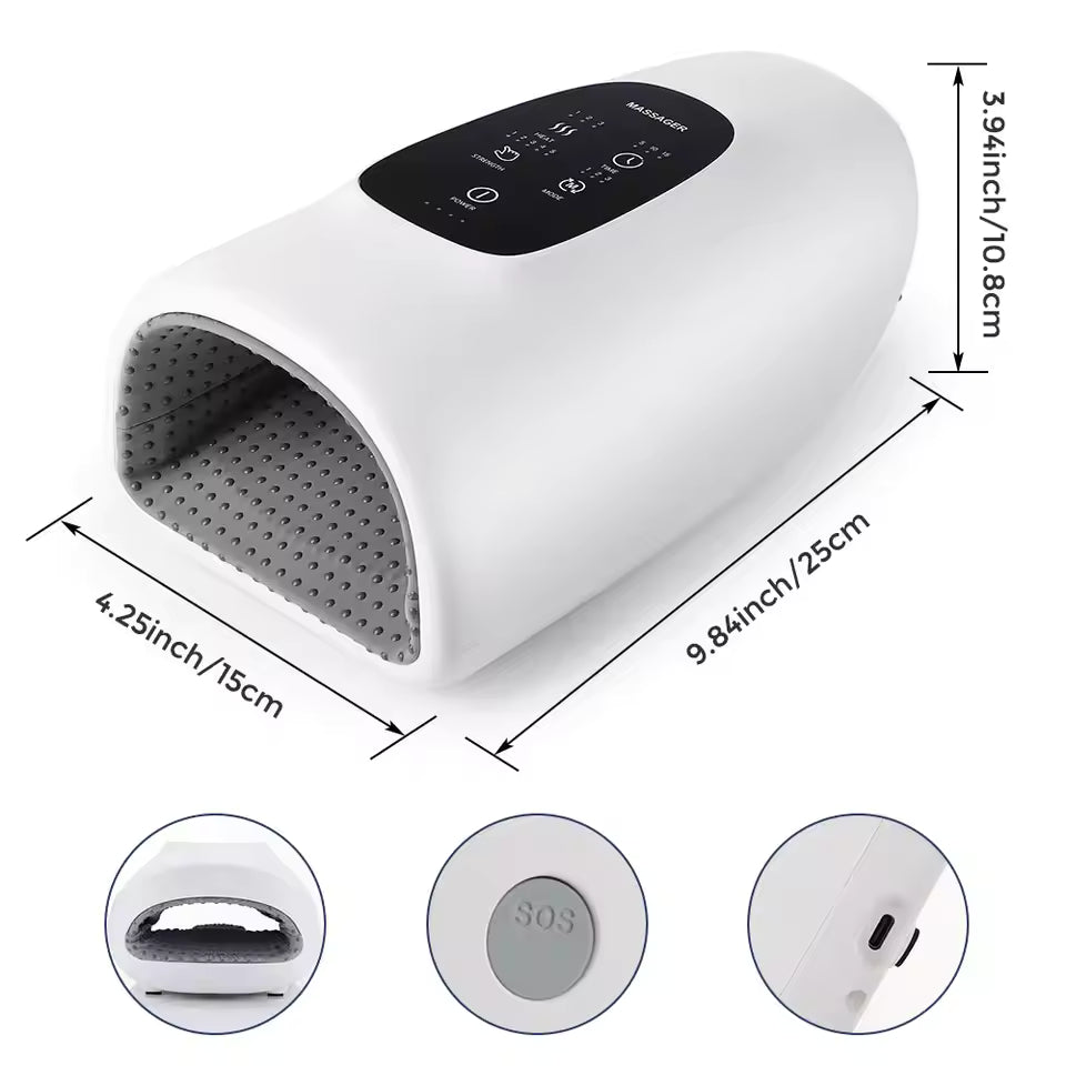 Stress-Relief Hand Massager Device