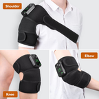 3-in-1 Heated Vibration Massager Brace – Electric Heat Pad for Knee, Elbow & Shoulder Joint Care
