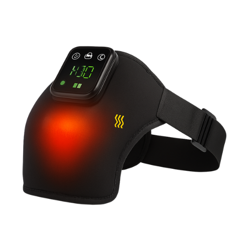 3-in-1 Heated Vibration Massager Brace – Electric Heat Pad for Knee, Elbow & Shoulder Joint Care
