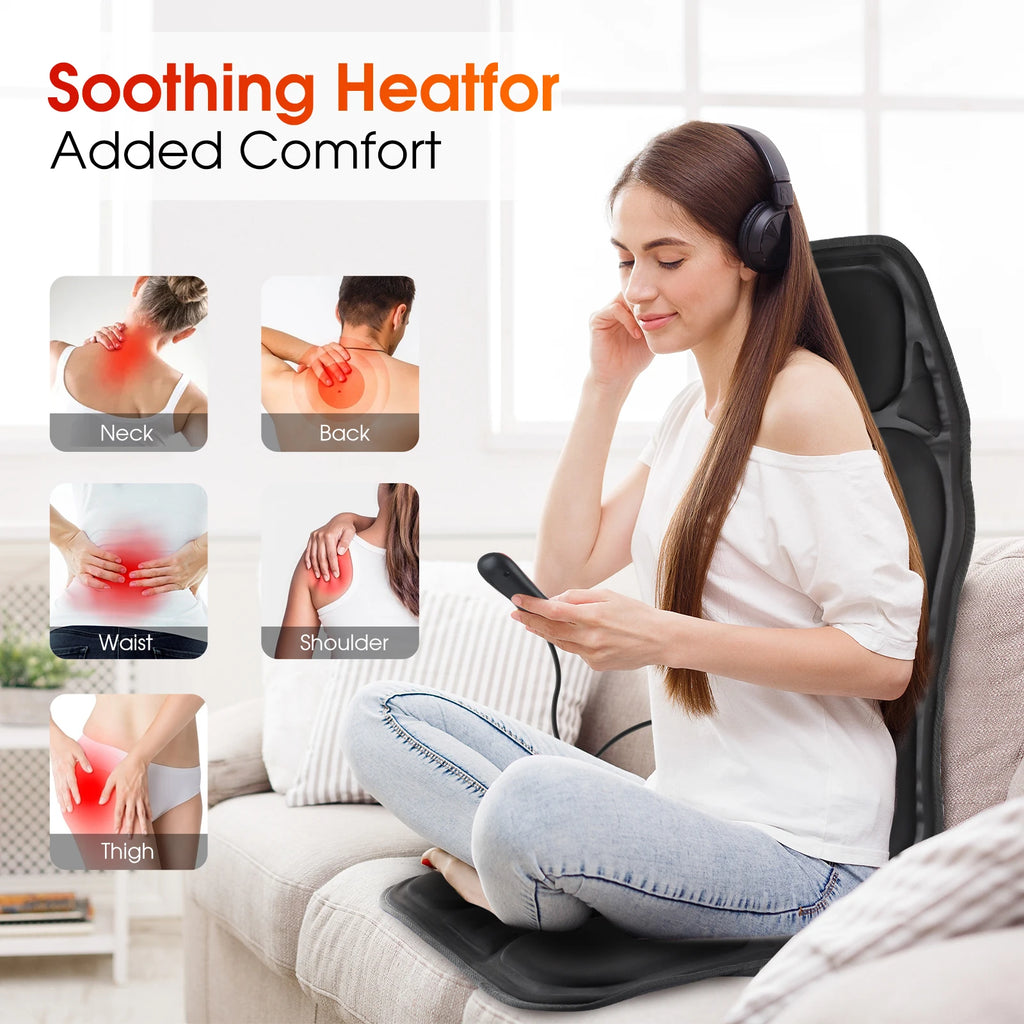 Heating Vibrating Massage Pad