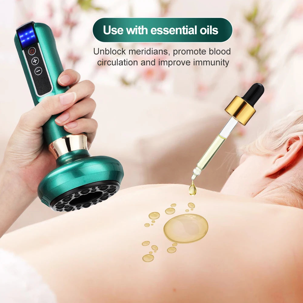Electric Cupping Therapy Set – Vacuum Suction Massage Jars for Cellulite, Guasha & Body Recovery