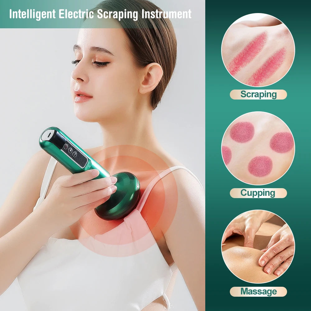 Electric Cupping Therapy Set – Vacuum Suction Massage Jars for Cellulite, Guasha & Body Recovery