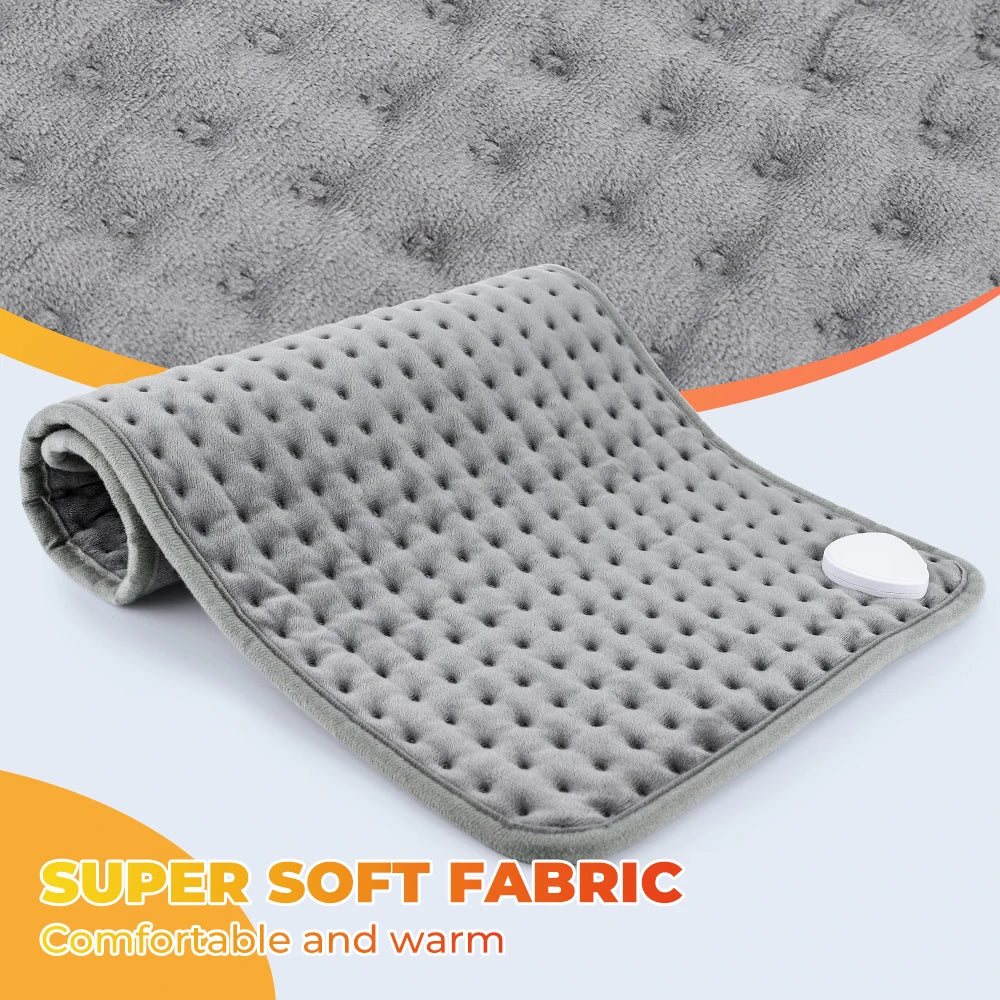 Electric Heating Pad – 9-Level Adjustable Warmer for Cramps, Hands, Feet & Full Body Comfort