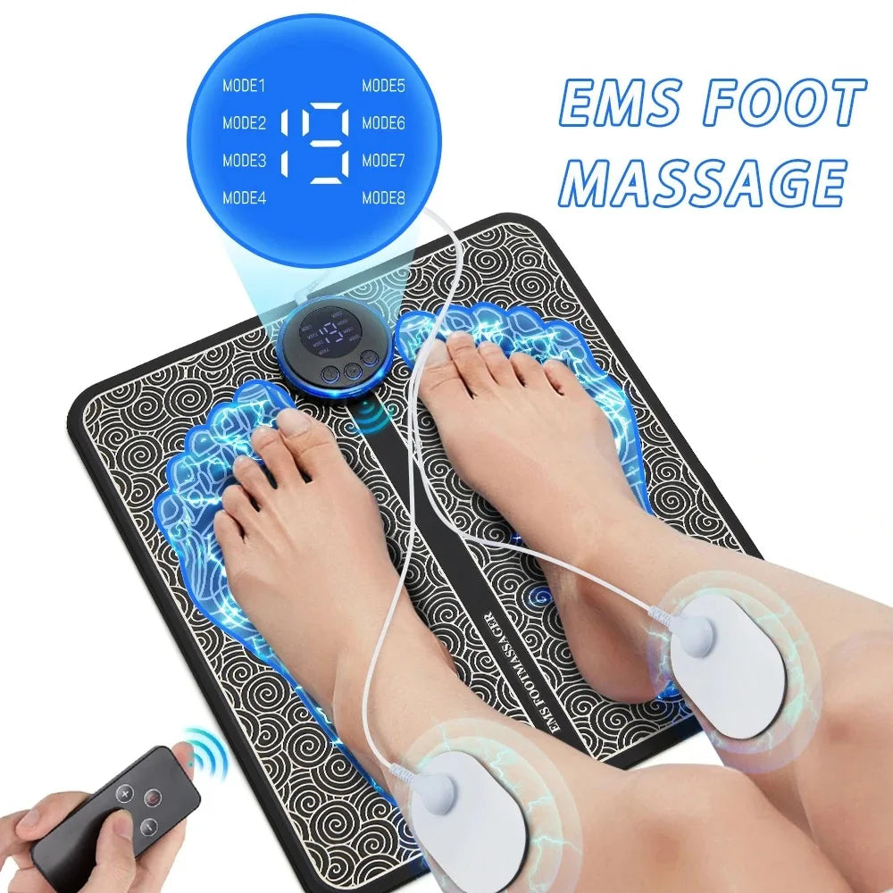 Revitalisierende Fußmassagematte