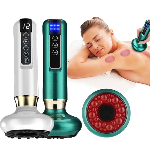Electric Cupping Therapy Set – Vacuum Suction Massage Jars for Cellulite, Guasha & Body Recovery